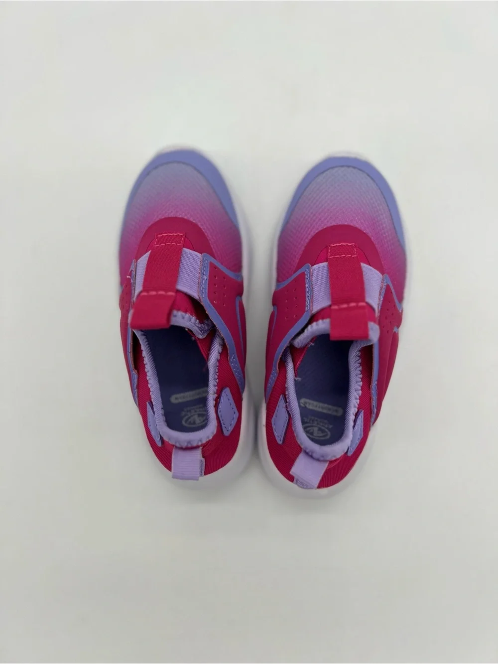 Athletic Works Girls Sneakers Purple Pink Sz 10 Memory Foam
